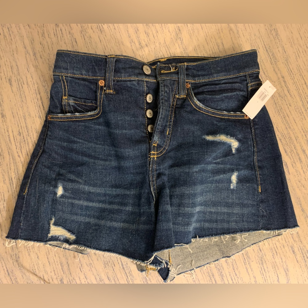 NWT Old Navy Sky-Hi-A-Line High-Waisted Shorts Women Size 0